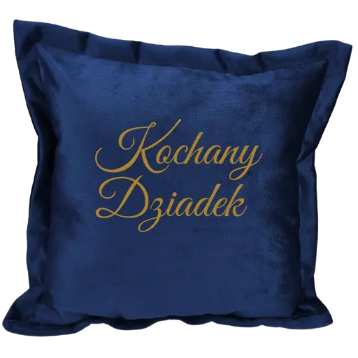 Poduszka dla Dziadka prezent dzień dziadka - Velvet #3380-KW-KD4
