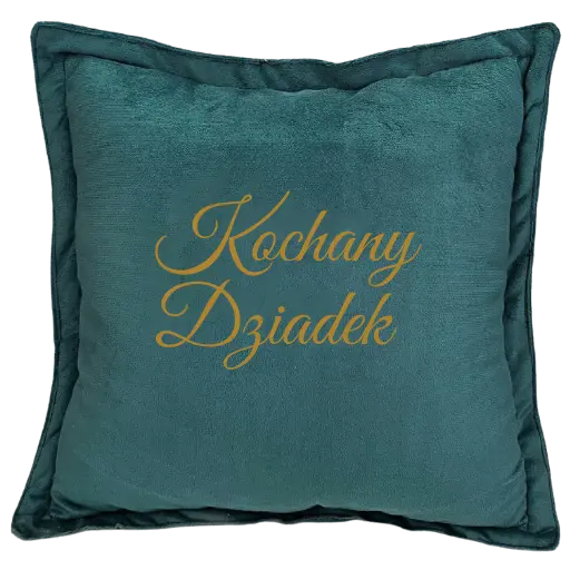 Poduszka dla Dziadka prezent dzień dziadka - Velvet #3380-KW-KD3