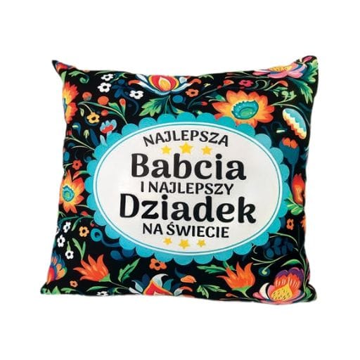 Poduszka – Najlepsza Babcia i Najlepszy Dziadek na świecie – dzień babci i dziadka #3335BD1