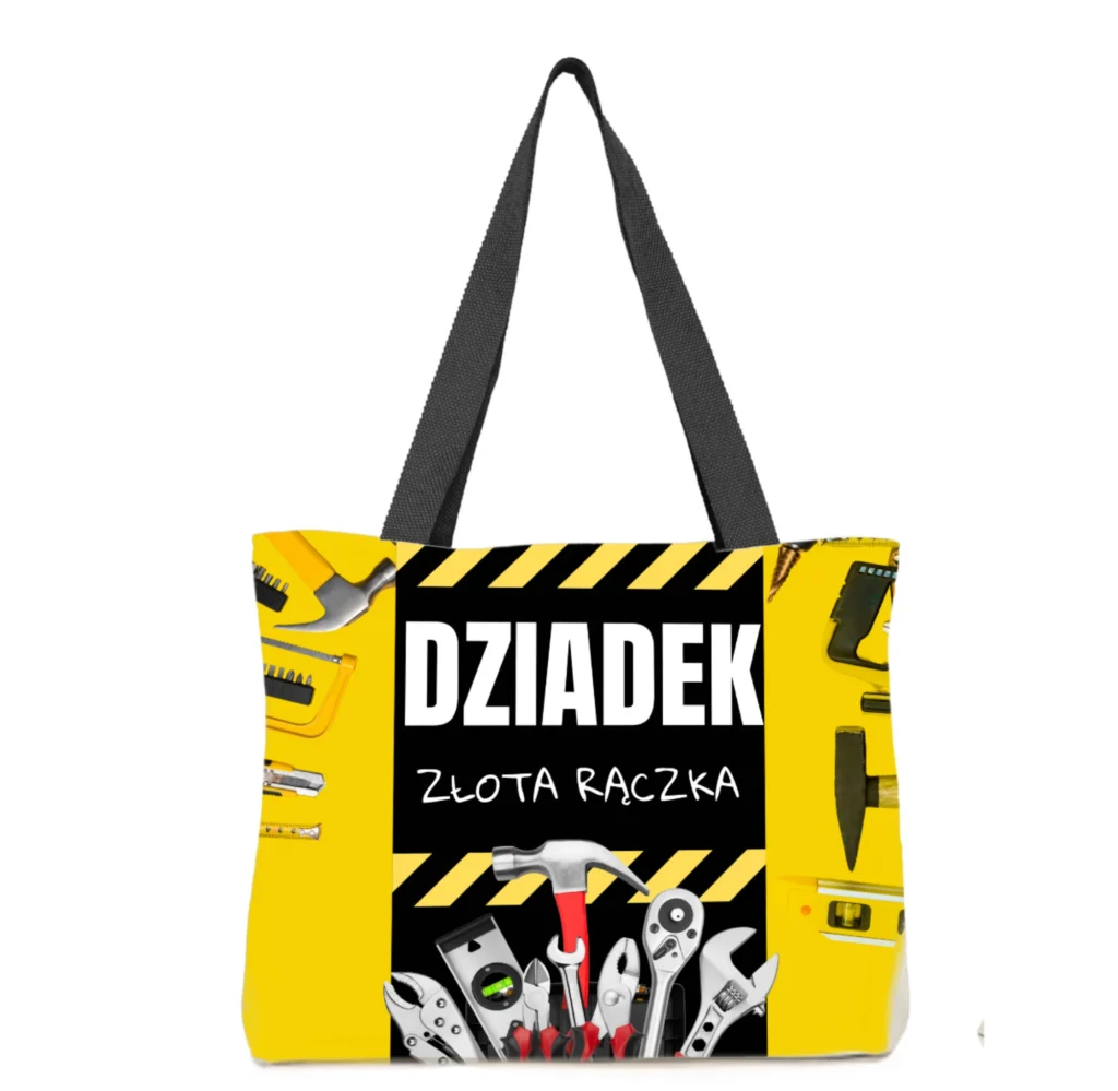 Torba na zakupy dla Dziadka prezent dzień Dziadka #3333D5