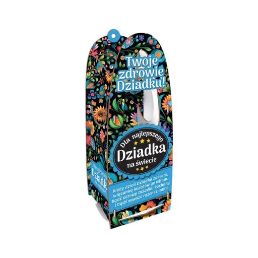 Skrzynka na eliksir nalewkę alkohol – Najlepszy Dziadek na świecie – dzień dziadka #3332D1