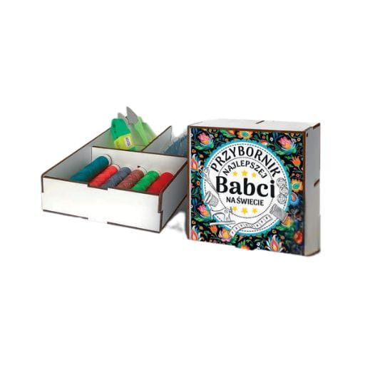 Niciarka / Przybornik do szycia – Najlepsza Babcia na świecie – dzień babci #3316BD1B