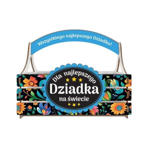 Koszyczek – Najlepszy Dziadek na świecie – dzień dziadka #3330D1