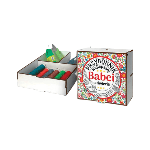 Niciarka / Przybornik do szycia – Najlepsza Babcia na świecie – dzień babci #3316B1