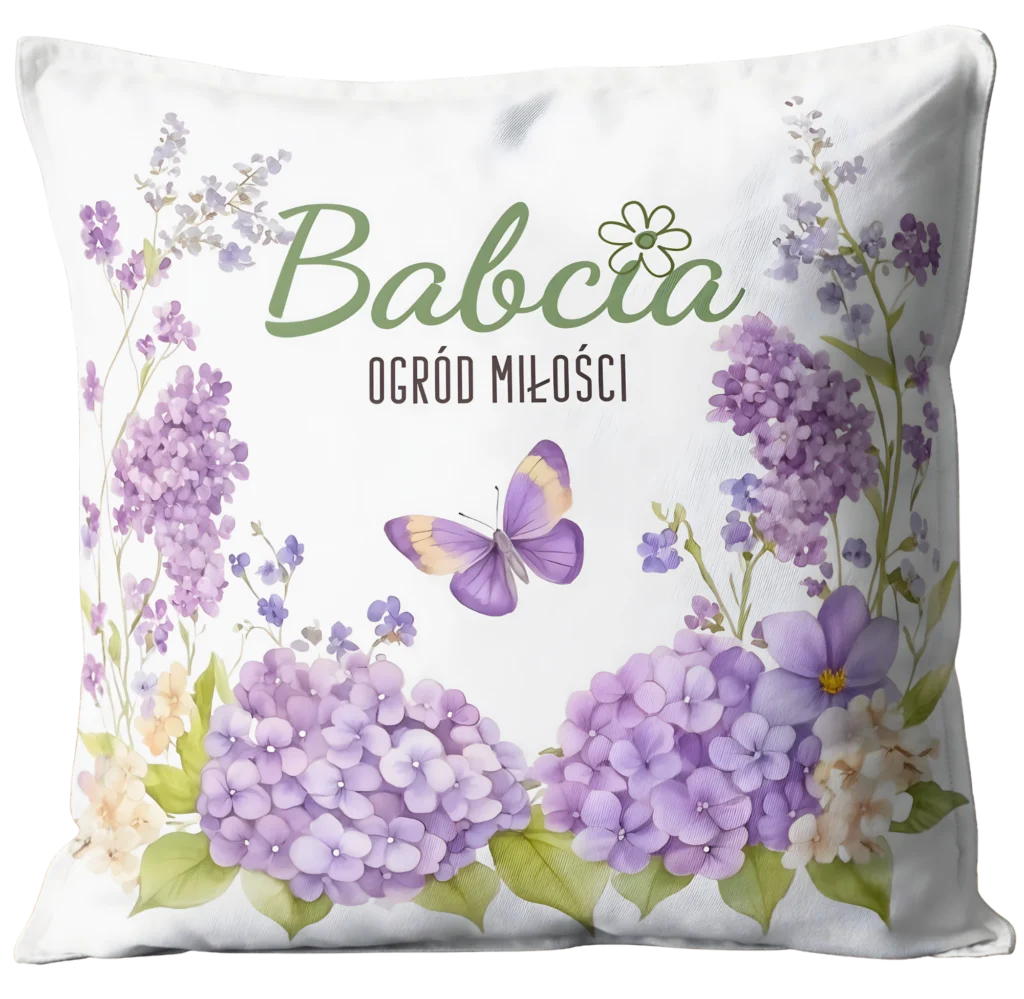 Poduszka dla Babci prezent dzień babci #3335B8