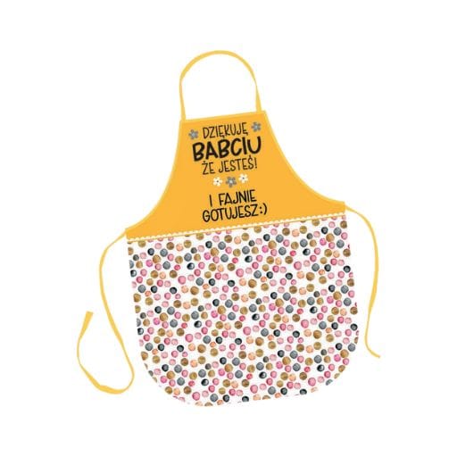 Fartuch kuchenny – Dziękuję Babciu że jesteś – dzień babci #3334B4