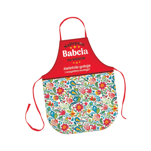 Fartuch kuchenny – Najlepsza Babcia na świecie – dzień babci #3334B1
