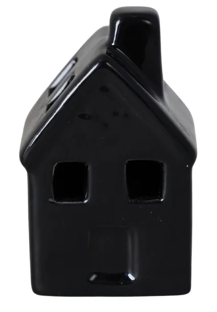 DOMEK CERAMICZNY CZARNY MAŁY LED 69371 - ZESTAW 6 SZT