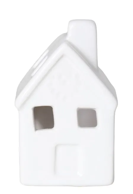 DOMEK CERAMICZNY BIAŁY MAŁY LED 69388 - ZESTAW 6 SZT