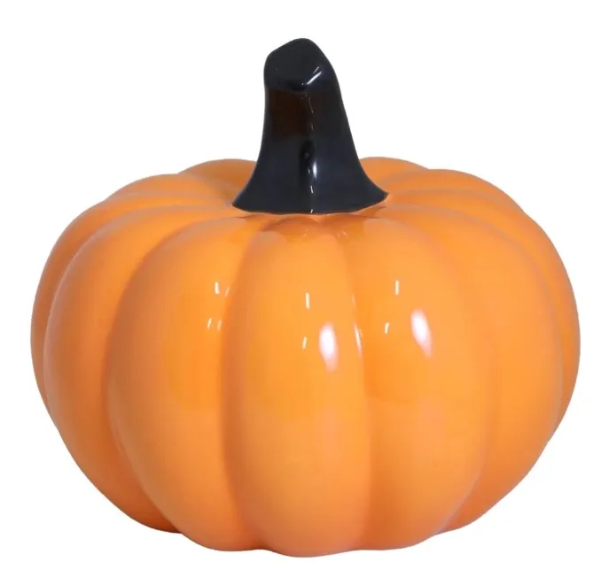 DYNIA CERAMICZNA POMARAŃCZOWO-CZARNA DUŻA 82974