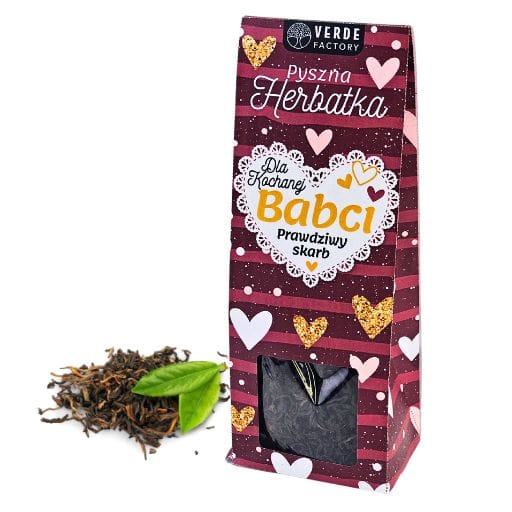 Herbata - Kochana Babcia prawdziwy skarb - dzień babci  #3353B3