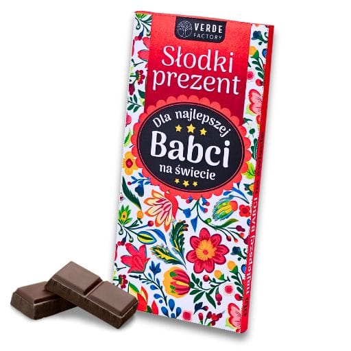 Czekolada - Najlepsza Babcia na świecie - dzień babci  #3352B1