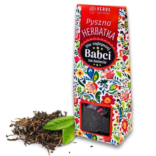 Herbata - Najlepsza Babcia na świecie - dzień babci  #3353B1