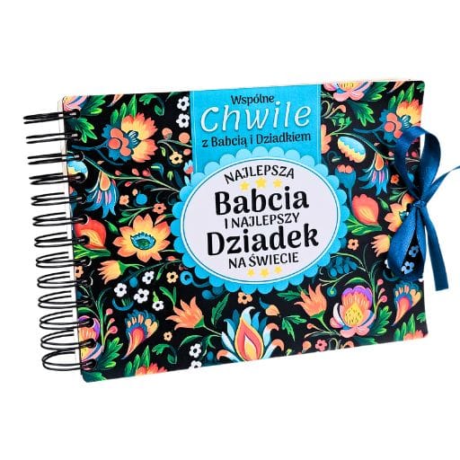 Album na zdjęcia dla babci i dziadka - Najlepsza Babcia i Najlepszy Dziadek - dzień babci i dziadka #3343BD1